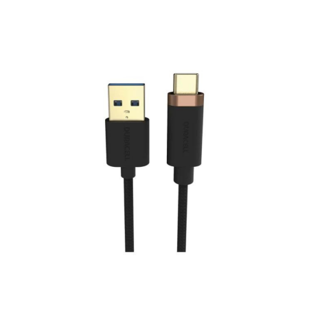 Kabel Duracell USB-A v USB-C 3.2 Gen1 1m črn